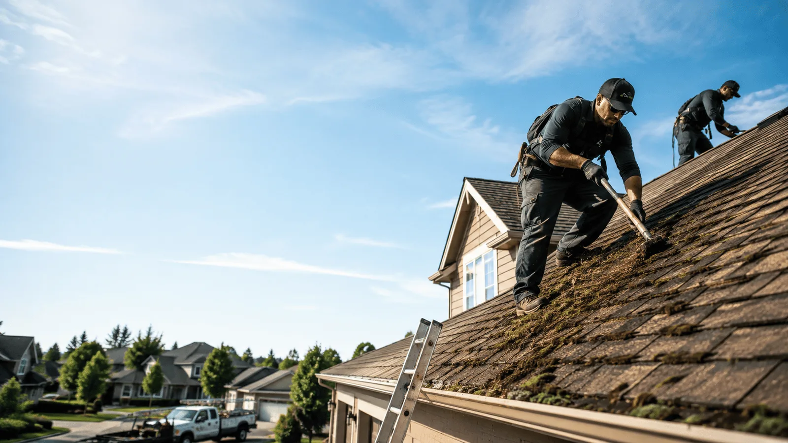 Roof Moss Removal in Laconia, IN near me
